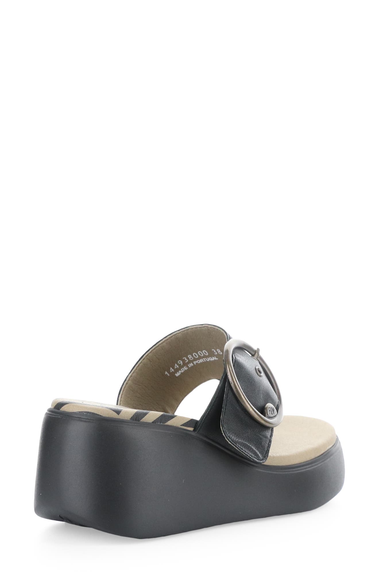 Fly London Dafi Platform Sandal, Alternate, color, 