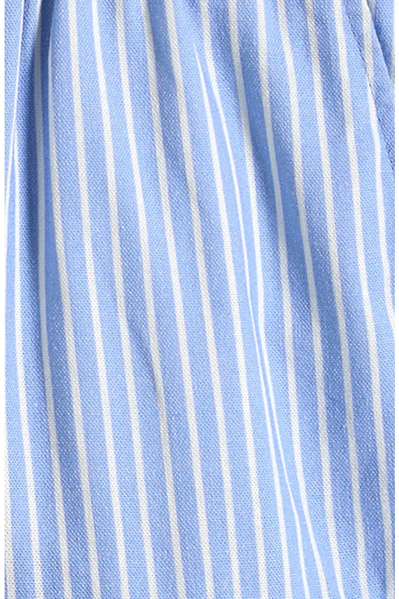 Kids' Ruffle Hem Shorts, Alternate, color, BLUE STRIPE