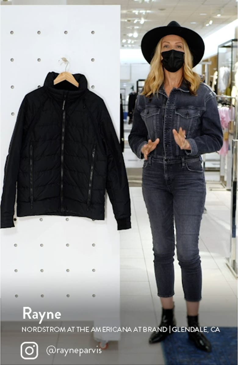 Updated Hybridge Base Hooded 750 Fill Power Down Jacket, sales video thumbnail