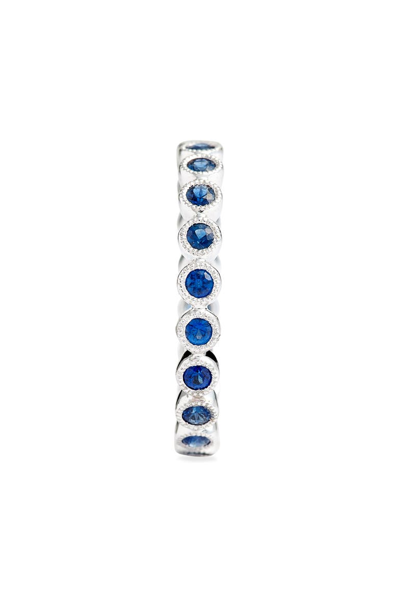 Feu Et Eau Sapphire Eternity Ring (Nordstrom Exclusive), Alternate, color, WHITE GOLD/ SAPPHIRE