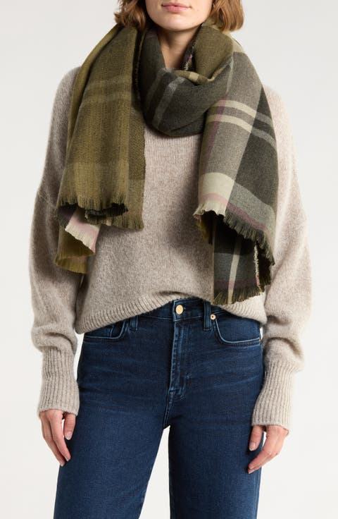 Plaid Reversible Scarf