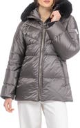 GORSKI Apres-Ski Short Parka, Detachable Toscana Lamb Hood Trim