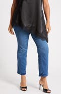 Democracy Twisted Seam Barely Bootcut Jeans
