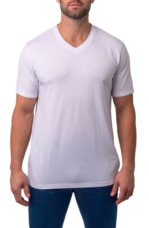 Vivaldi V-Neck Cotton T-Shirt
