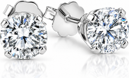 Bliss Diamond VS .65ct Diamond Studs 14K Gold Lab Grown