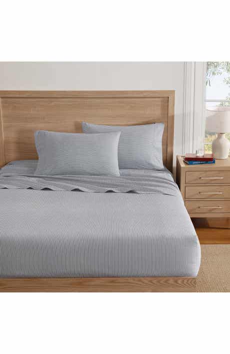 Tommy Hilfiger Highland Ticking Stripe Cotton Fitted Sheet