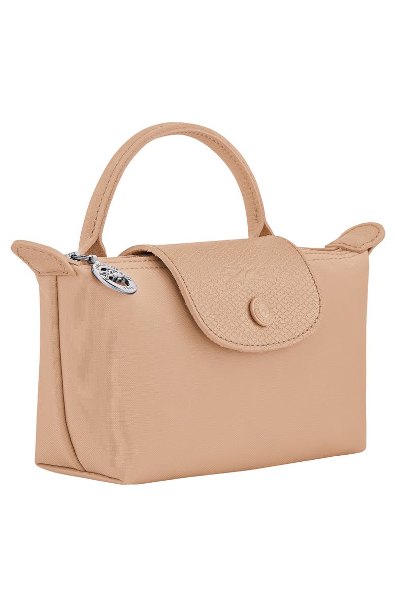 Longchamp Le Pliage One Cosmetic Case, Alternate, color, Beige