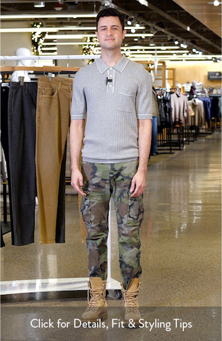 Vernon Knit Button-Up Polo, sales video thumbnail