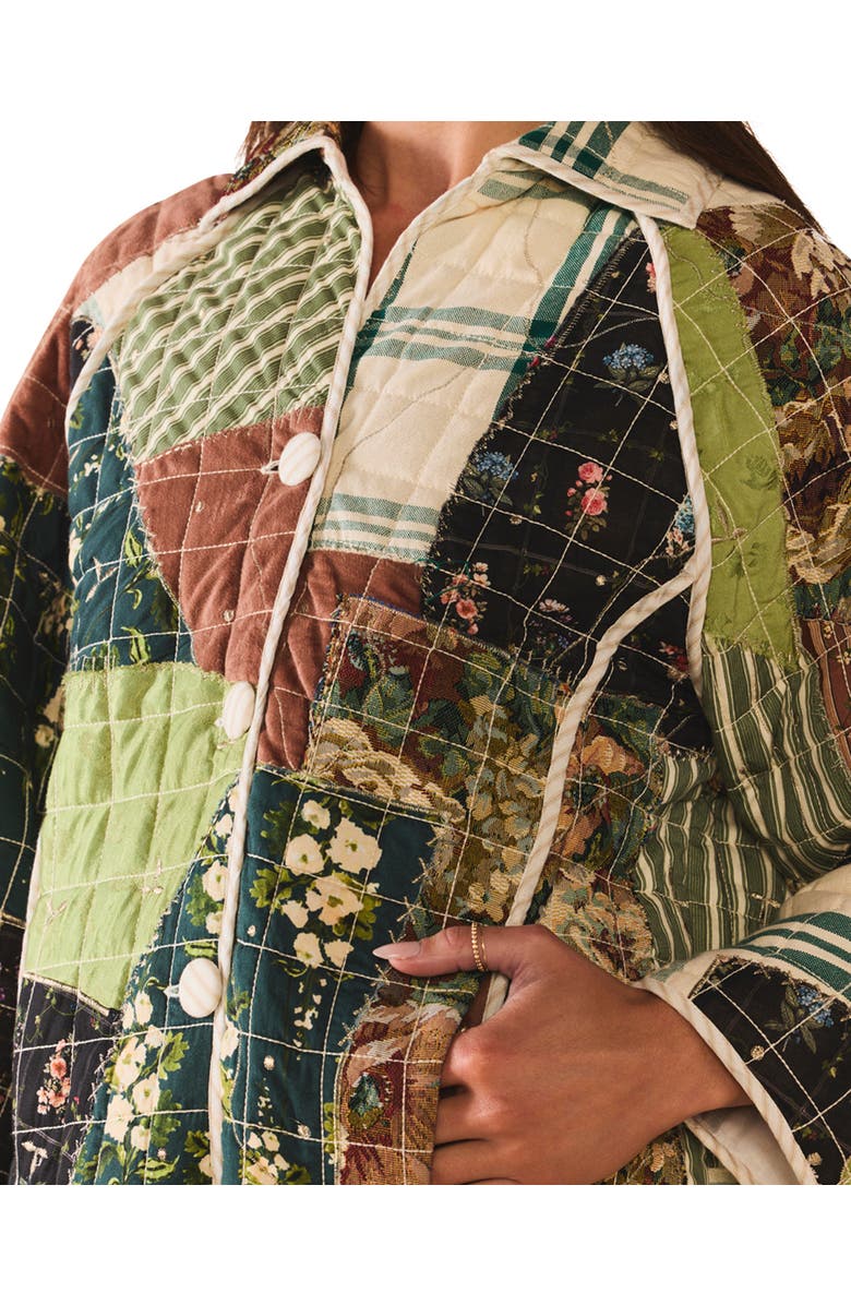 Eddy Quilted Scrap Jacket, Alternate, color, Fall 2025 Scraps