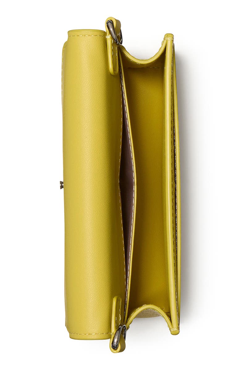 Kate Spade New York Natasha Crinkle Leather Wallet On A Chain, Alternate, color, 