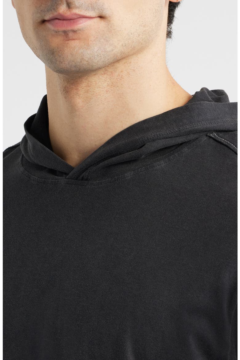 Kauai Keys Hooded Long Sleeve T-Shirt, Alternate, color, COAL
