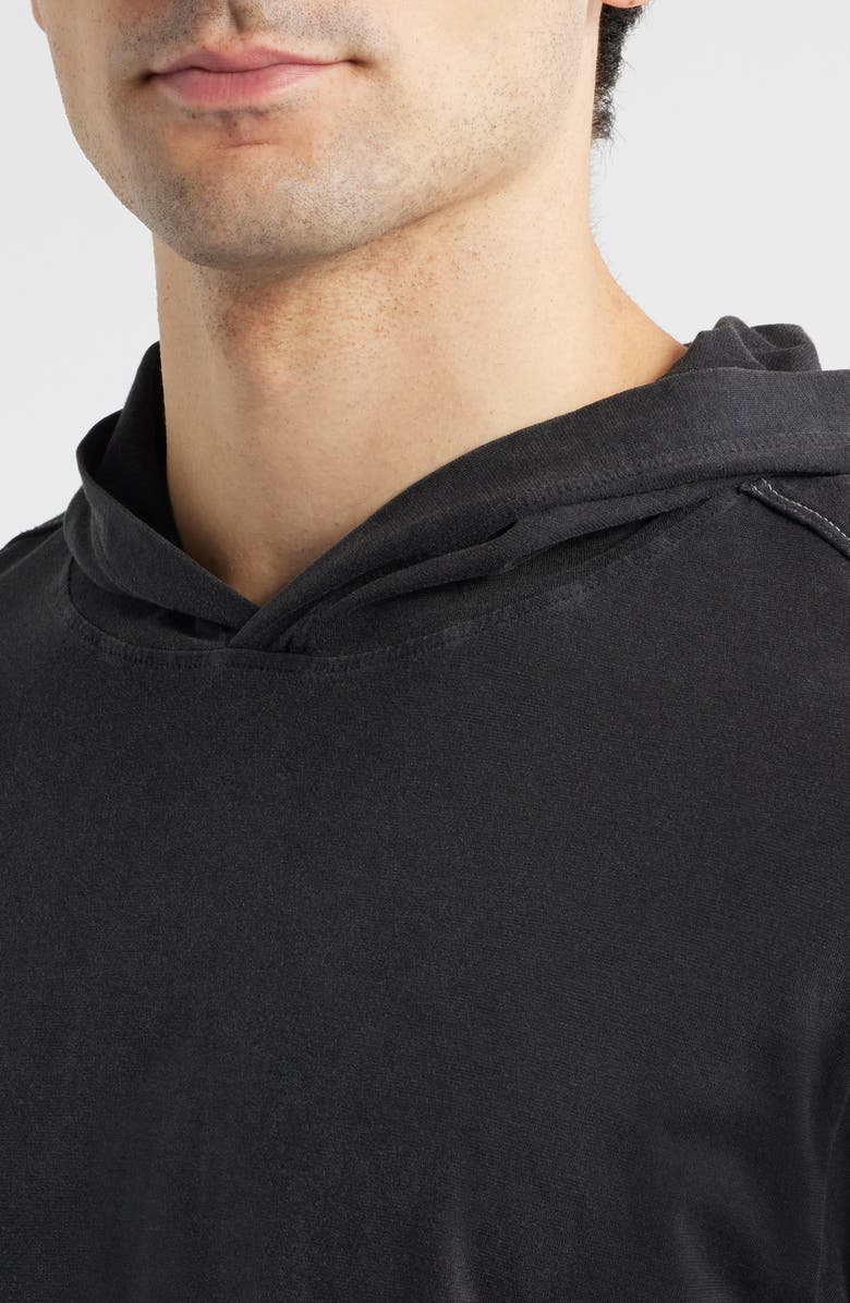 Tommy Bahama Kauai Keys Hooded Long Sleeve T-Shirt, Alternate, color, Coal