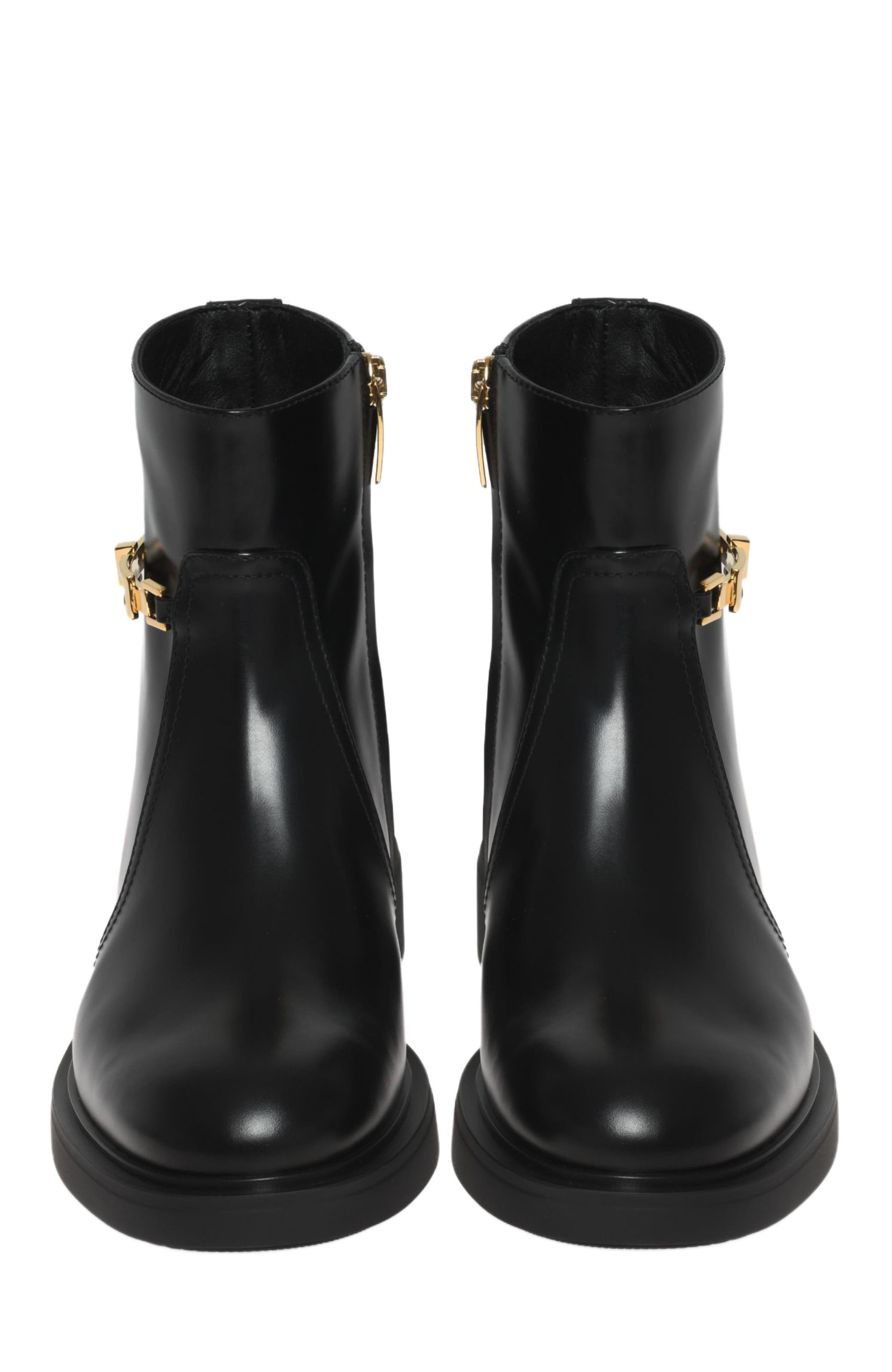 Gianvito Rossi Martine Biker Bootie, Alternate, color, 