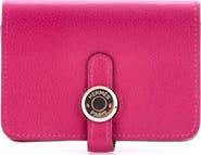 Pre-Owned Hermes Dogon Card Holder Evercolor