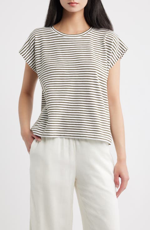 Stripe Organic Cotton Top