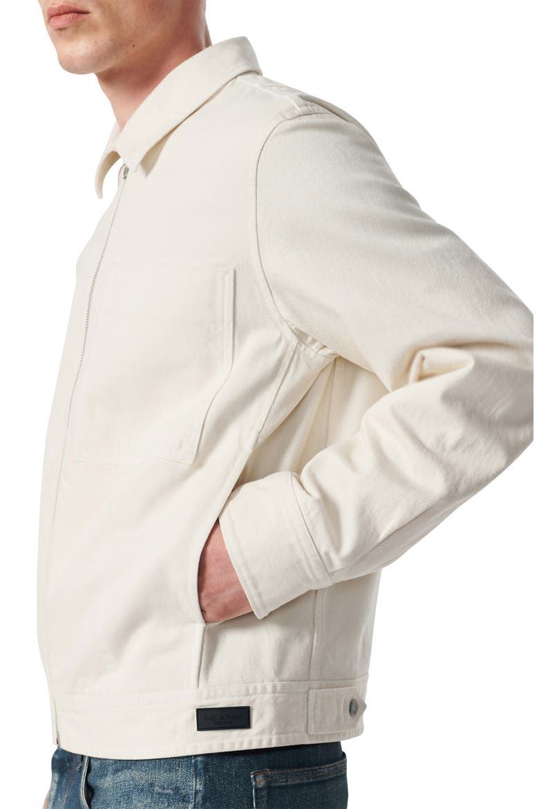 Simon Denim Garage Jacket, Alternate, color, ECRU