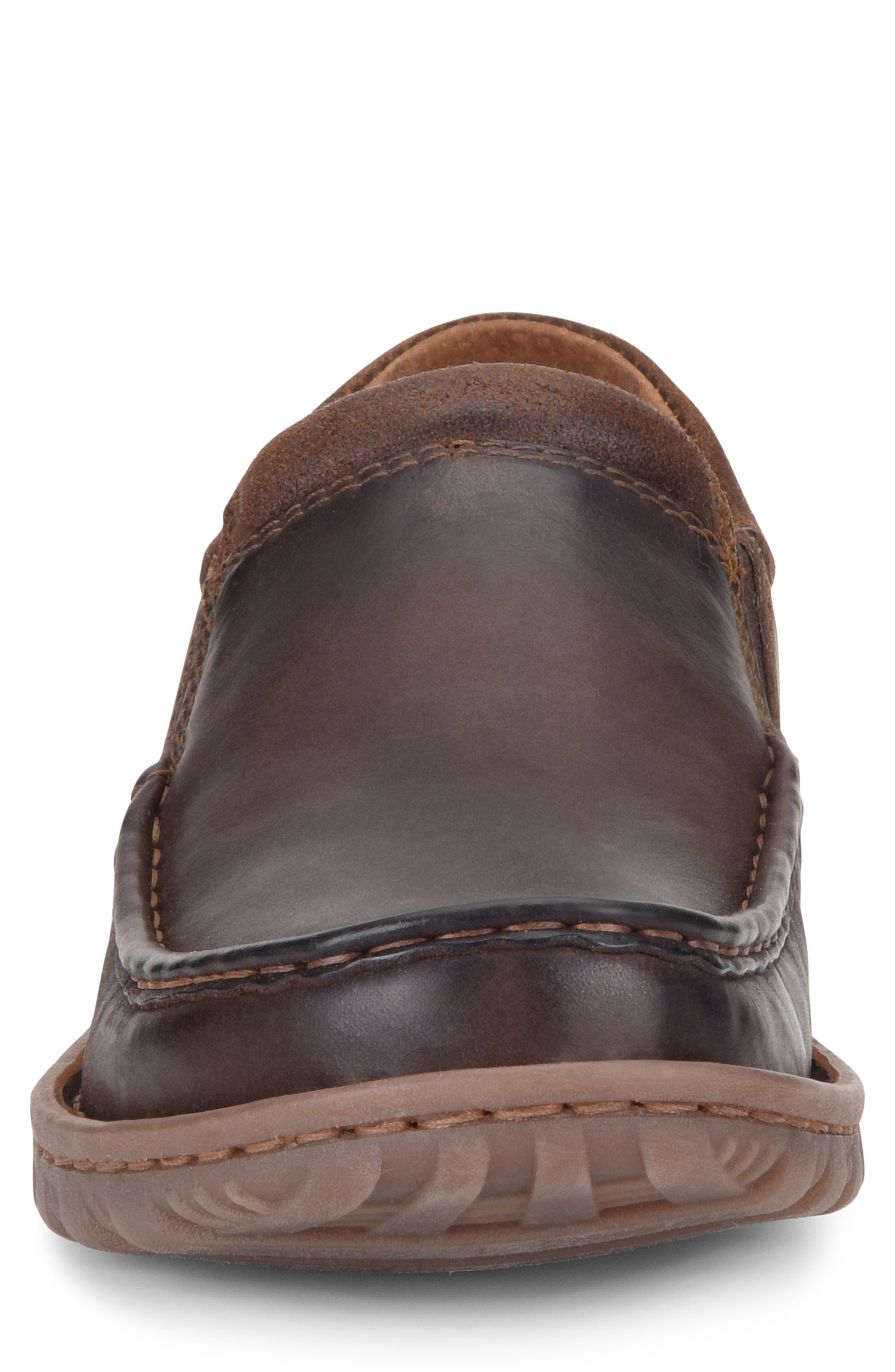 Børn Gudmund Slip-On, Alternate, color, Dark Brown Leather