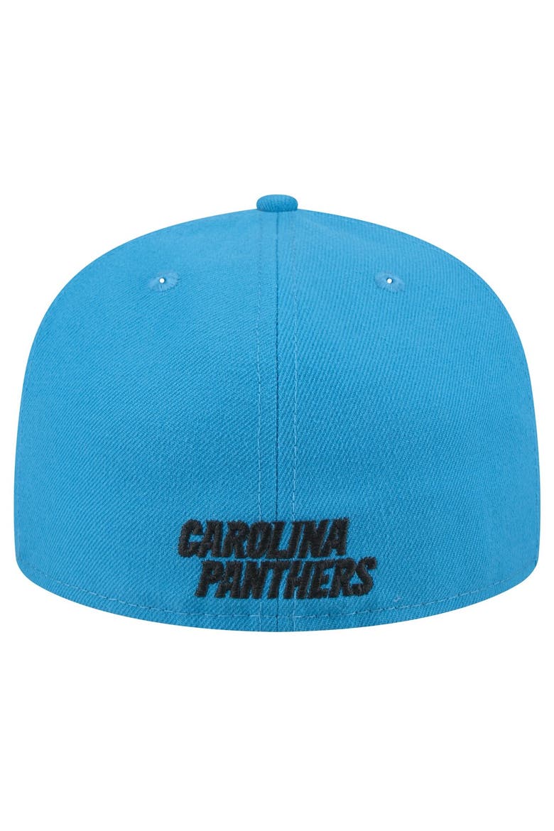 Men's New Era Blue Carolina Panthers 59FIFTY Fitted Hat, Alternate, color, Blue