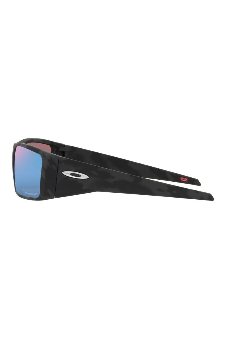 Heliostat 61mm Prizm™ Polarized Rectangular Sunglasses, Alternate, color, CAMO