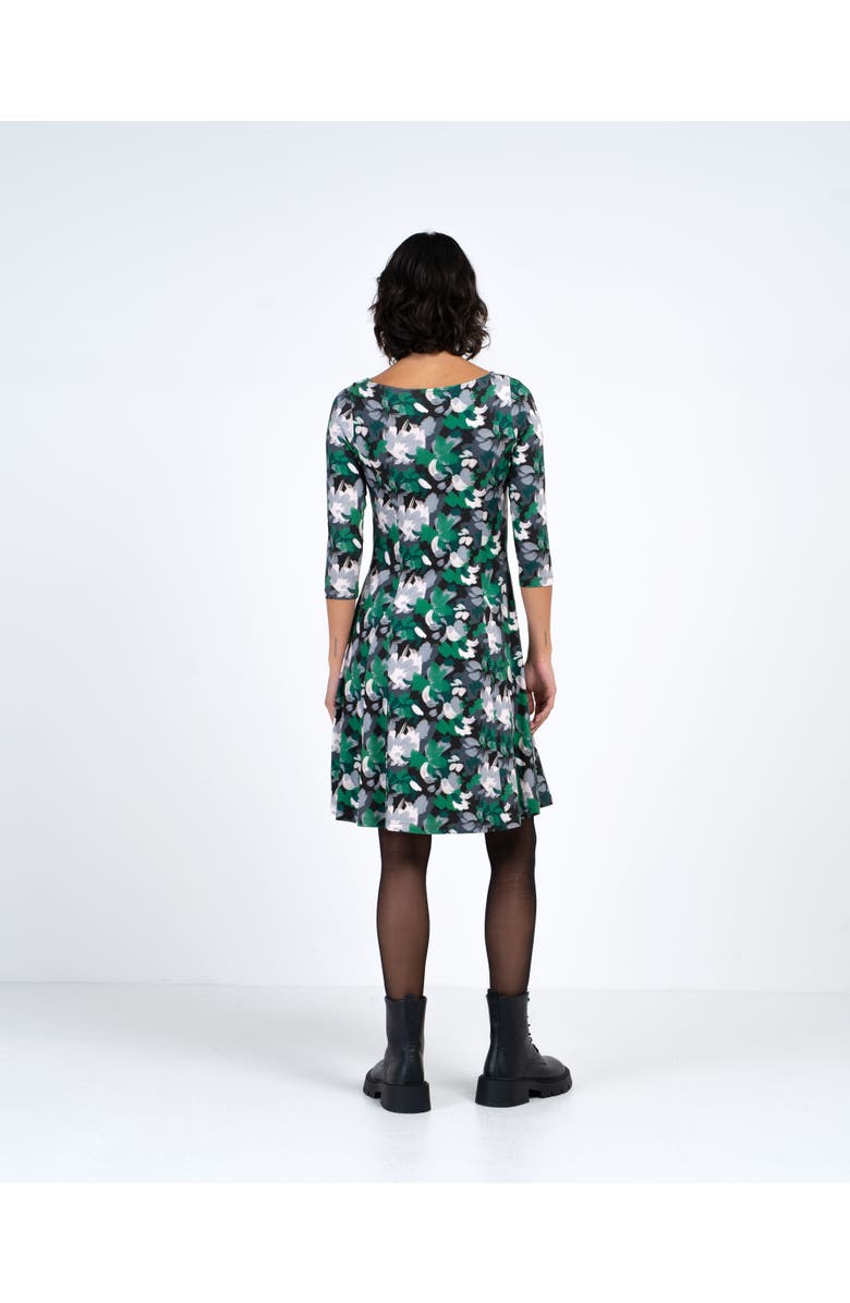 Kettlewell Brushed Floral Dress, Alternate, color, Mercury Floral