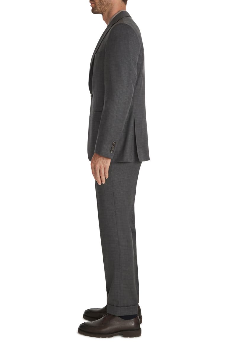 Jack Victor Espirit Stretch Wool Suit, Alternate, color, Grey