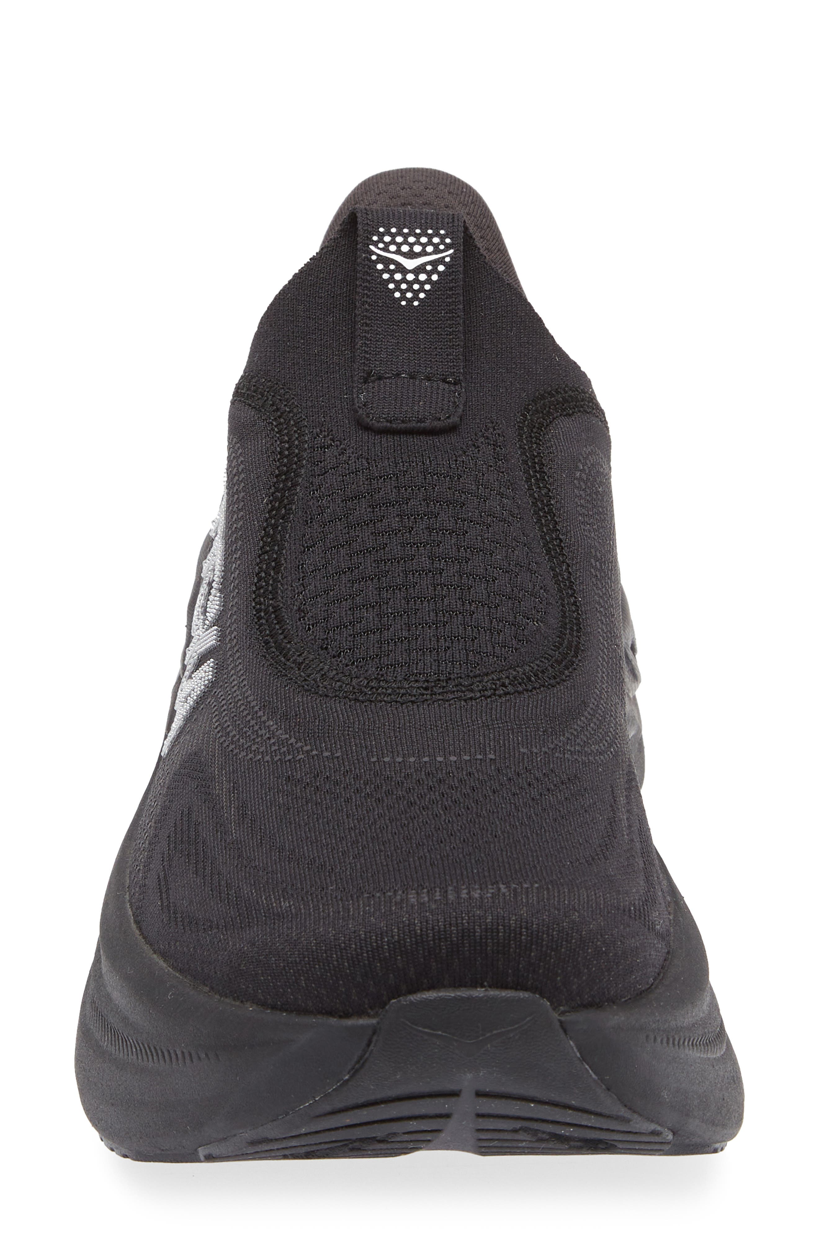 HOKA Skyward Laceless Recovery Sneaker, Alternate, color, Black / Black