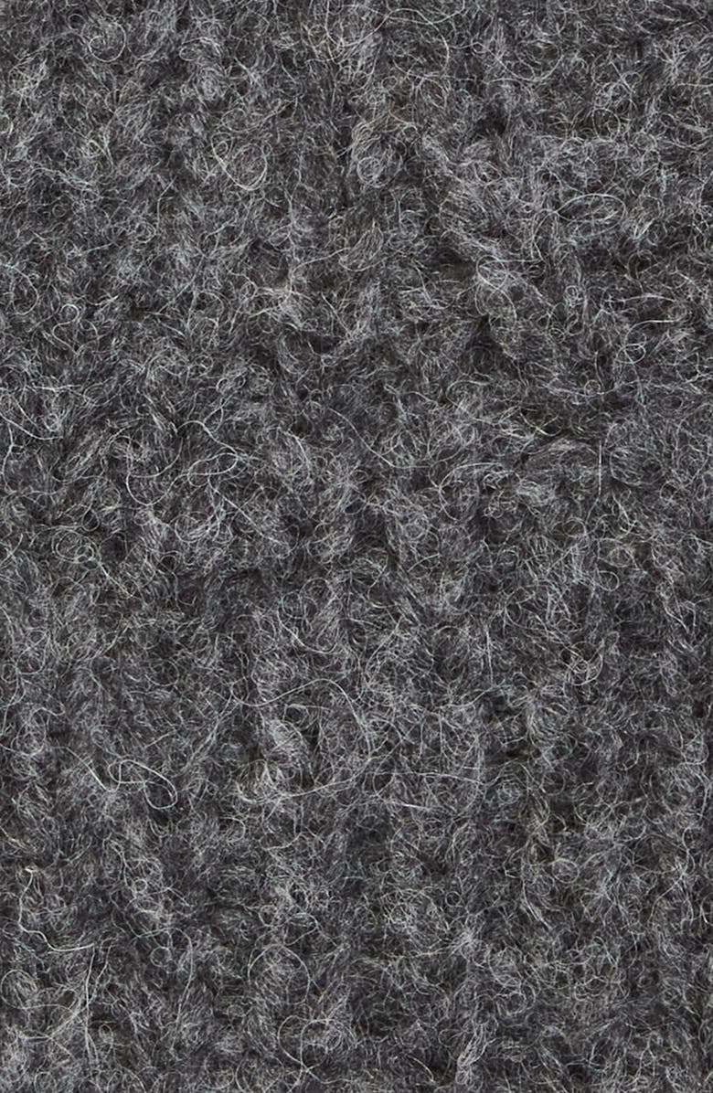 Meruert Tolegen Hand Knit Balaclava, Alternate, color, Grey