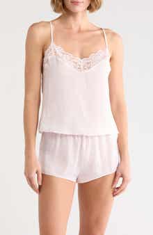 In Bloom by Jonquil Maxine Shimmer Satin Cami & Short Pajamas