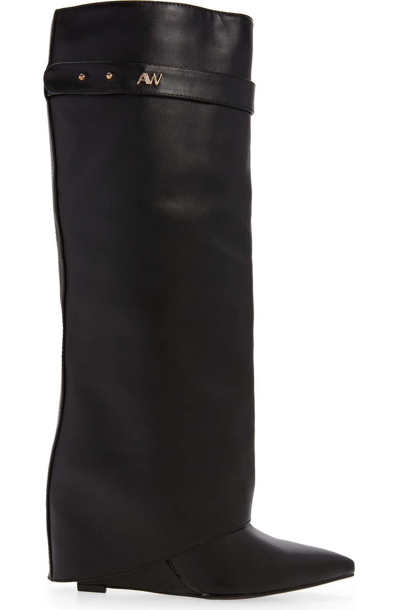 AZALEA WANG Melina Pointy Toe Boot, Alternate, color,