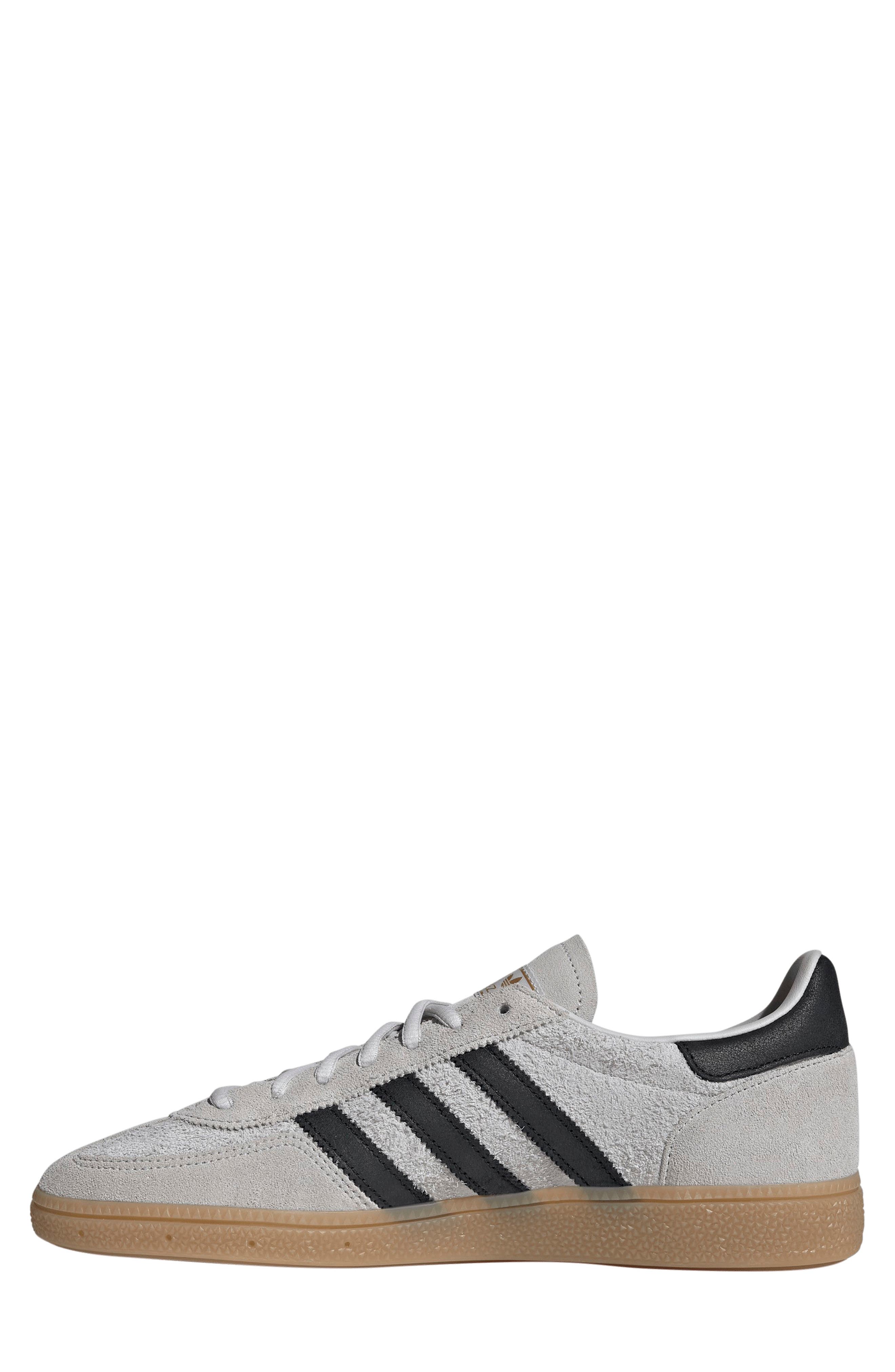 adidas Gender Inclusive Handball Spezial Sneaker, Alternate, color, Grey One/ Core Black/ Gum4
