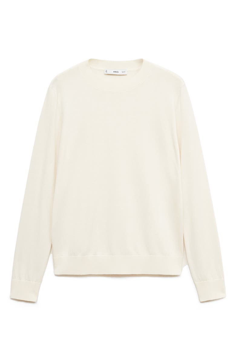 MANGO Jersey Long Sleeve Sweater, Main, color,