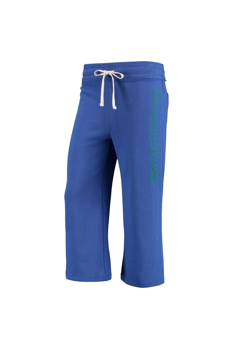 Women's Junk Food Royal Seattle Seahawks Cropped Pants, Alternate, color, Royal