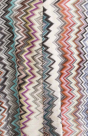 Zigzag Stripe Knit Maxi Dress