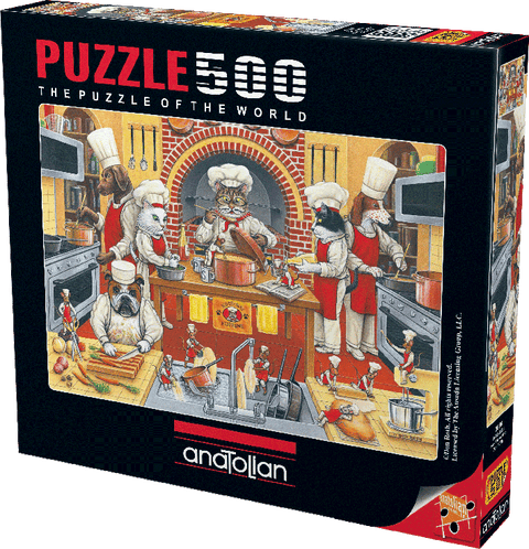 Kool Kat Kuisine 500 piece Jigsaw Puzzle for Adults