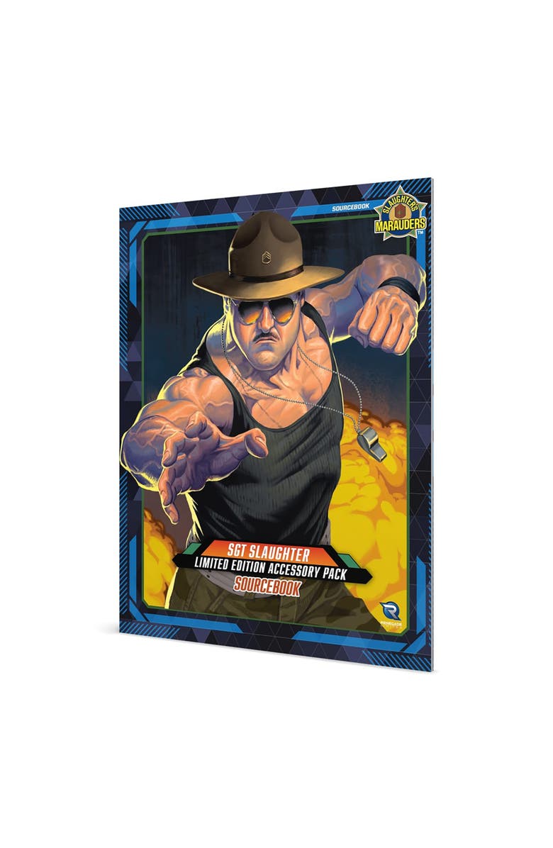 Renegade Game Studios G.I. Joe SGT Slaughter Limited Edition Accessory Pack, Alternate, color, Multicolored