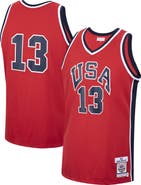 Mitchell & Ness Men's Mitchell & Ness Chris Mullin Red USA Basketball 1984 Authentic Jersey