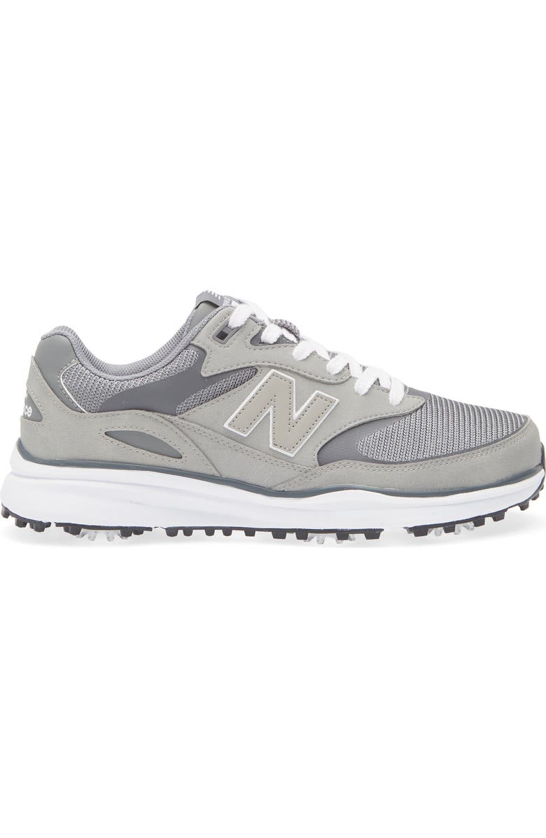 NEW BALANCE GOLF Heritage Golf Shoe, Alternate, color, Grey
