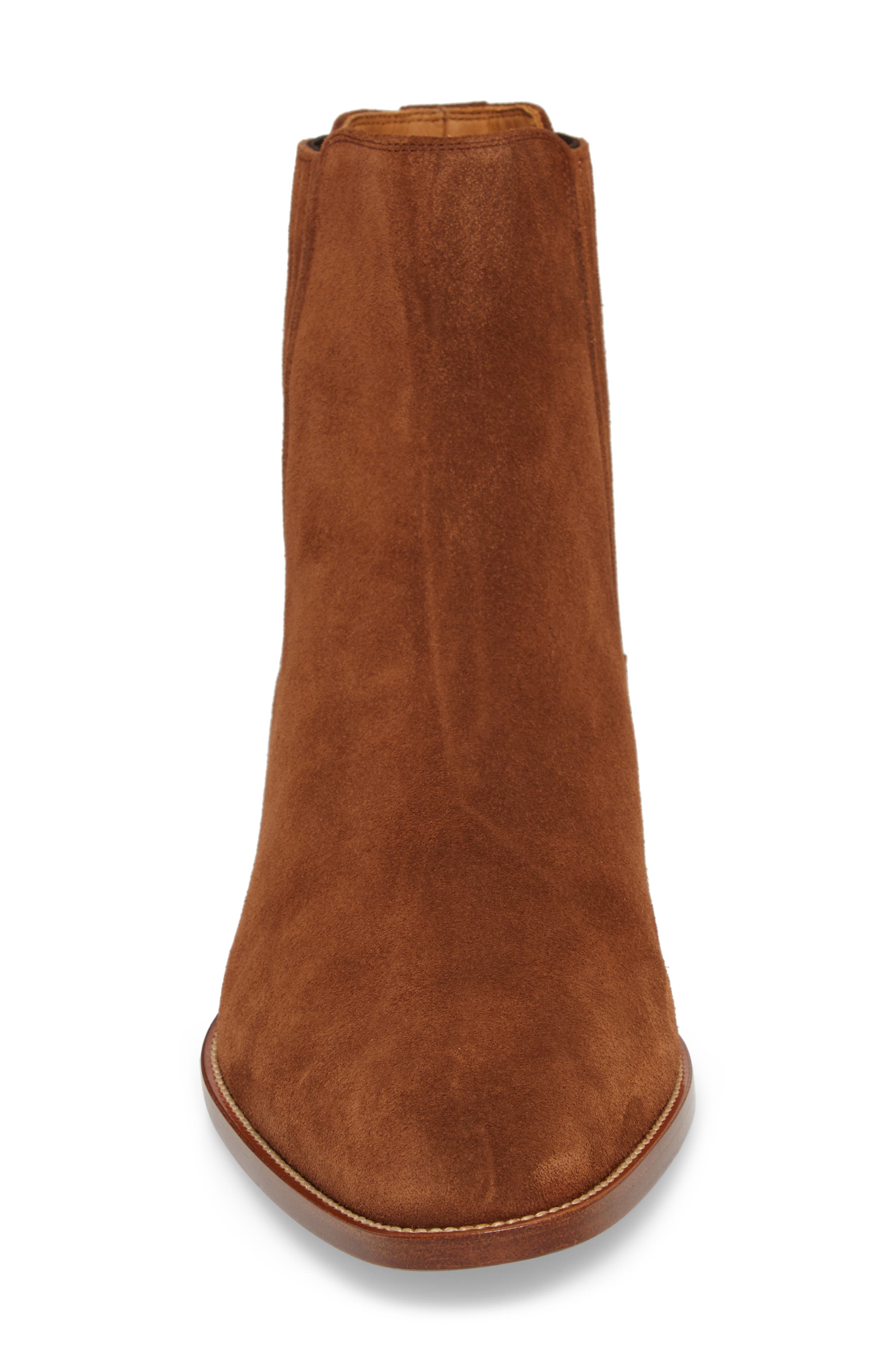 Wyatt Chelsea Boot, Alternate, color, WOOD BROWN
