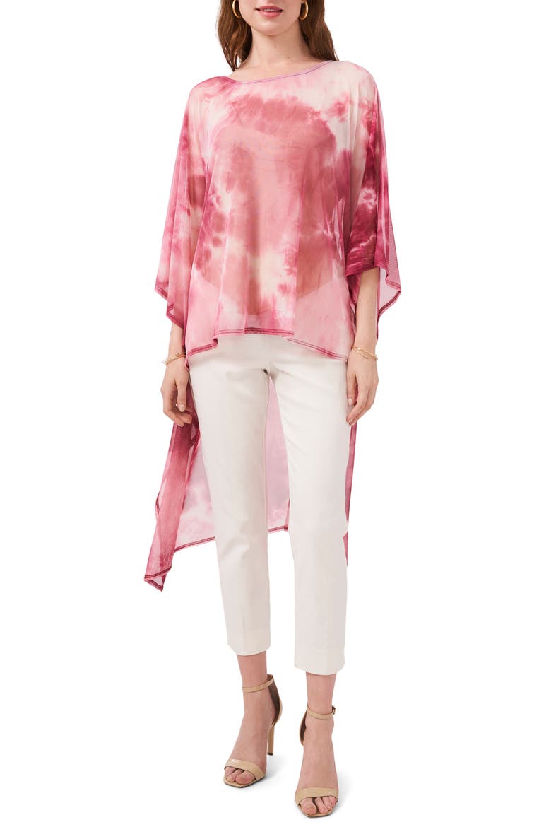 High/Low Tunic Top, Main, color, WINE