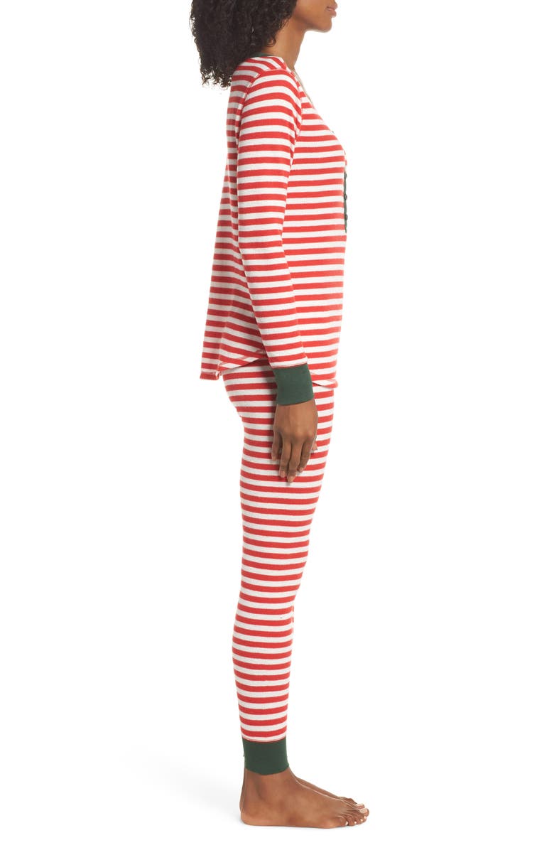 Nordstrom Lingerie Sleepyhead Thermal Pajamas, Alternate, color,