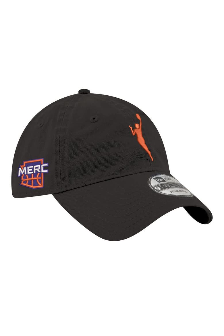 Unisex New Era  Black Phoenix Mercury Logowoman 9TWENTY Adjustable Hat, Main, color, Black