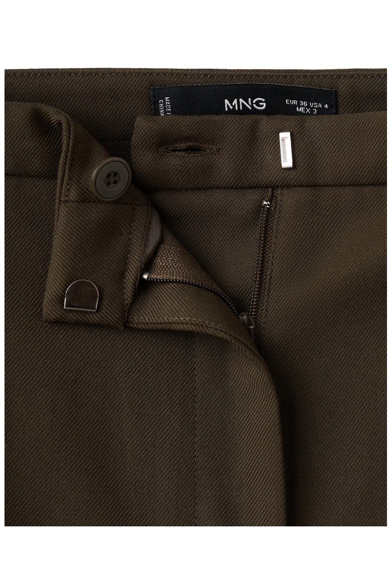 Pleated Wide Leg Pants, Alternate, color, CHOCOLATE