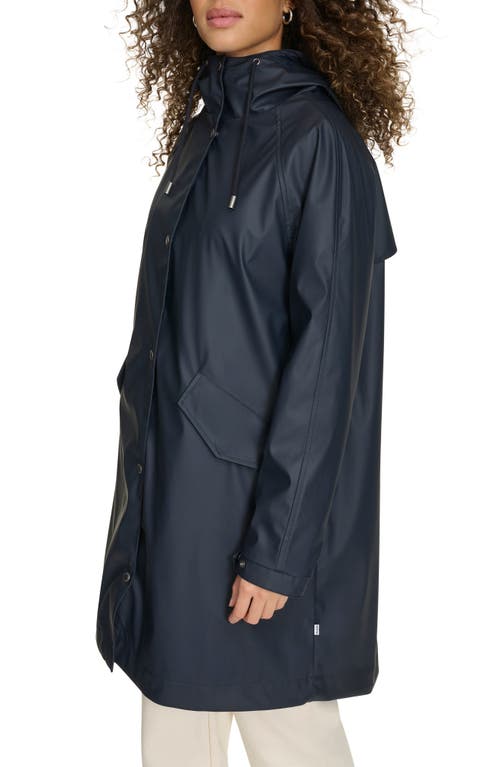 Levi's Women's Raglan Sleeve Rain Collar Jacket In Navy