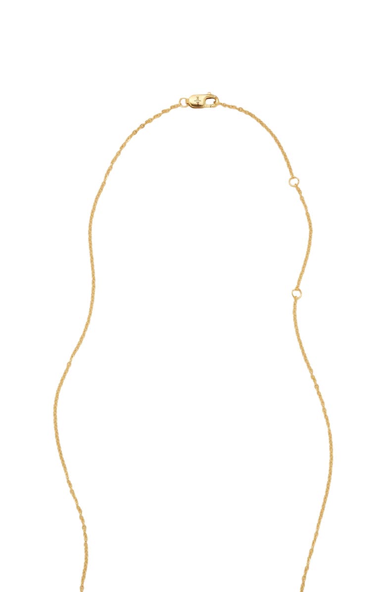 MADE BY MARY Mini Oval Locket Necklace, Alternate, color, Silver