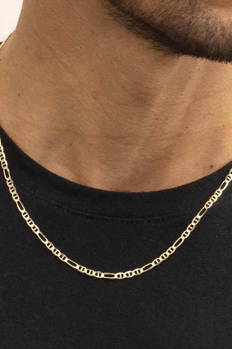 Men's Figarucci Chain Chain in 14K Gold, Alternate, color, 14K Yellow Gold