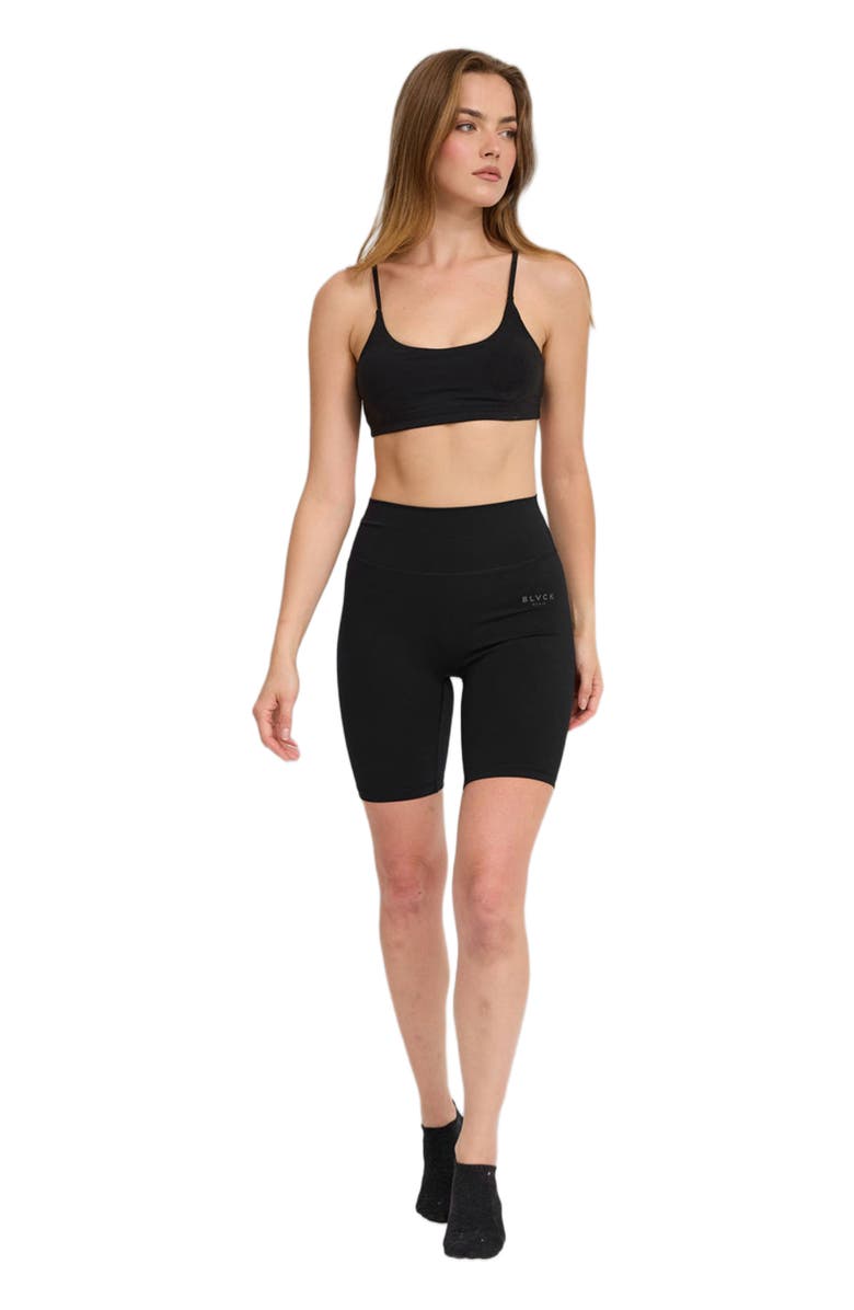 Blvck Paris Blvck Lilith Biker Short, Main, color, Black