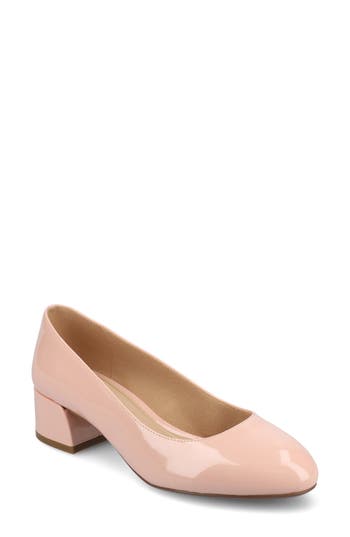 JOURNEE COLLECTION JOURNEE COLLECTION SAARII BLOCK HEEL PUMP 