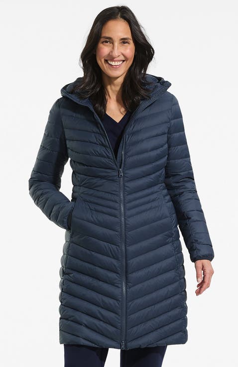 Ultralight Packable Long Down Coat