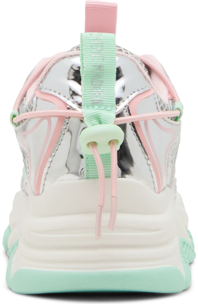Steve Madden Kids' Jkey Sneaker, Alternate, color, Mint Multi