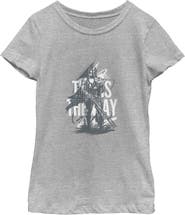 Star Wars: The Mandalorian and Grogu Girl's Star Wars The Mandalorian and Grogu This Is the Way Painting Graphic T-Shirt